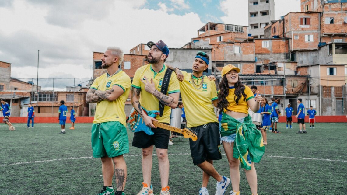 No clima da Copa do Mundo, Japinha Conde, Bressan, Zain e Nando DK lançam hit “Gol de Placa” para ajudar ONG em São Paulo